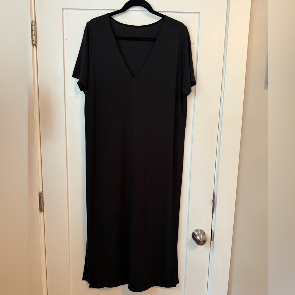 V Neck Long Tunic with side slits